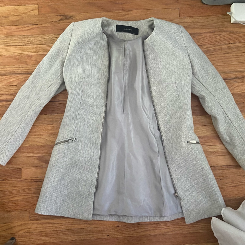 Zara Blazer Grey.